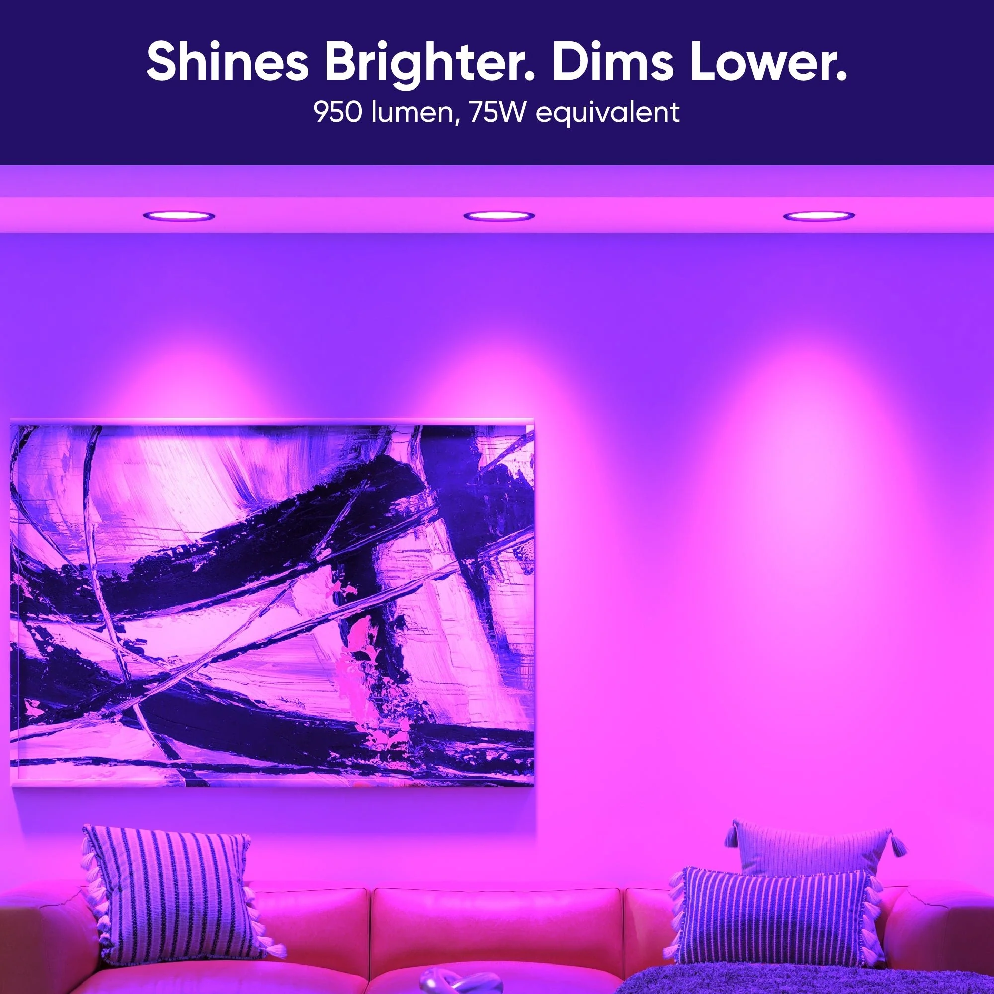 (Refurbished) Wyze Bulb Color BR30 - Image 2
