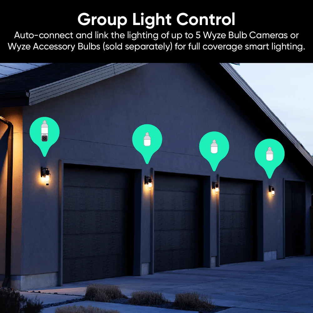 Wyze Bulb Cam + Accessory Bulbs - Image 4